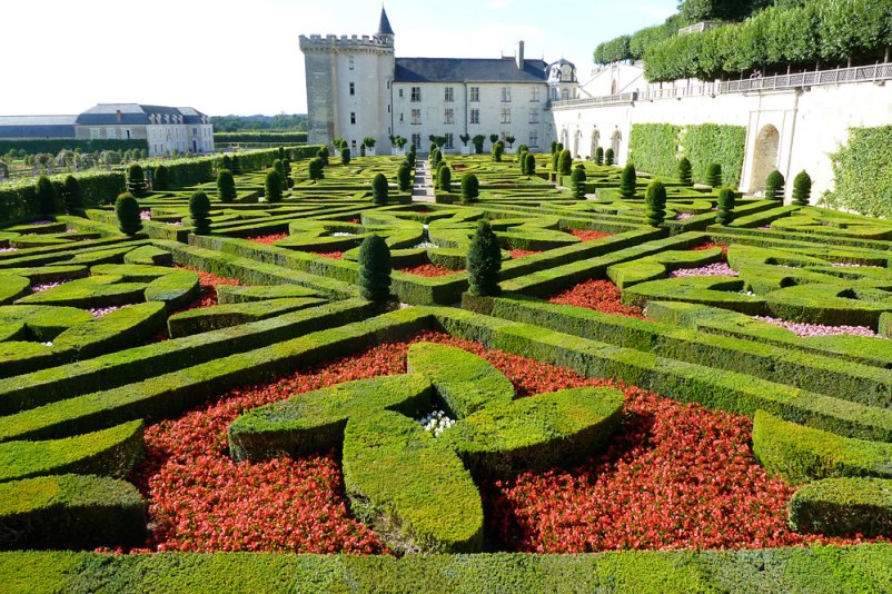 Chateau de Villandry, garden 